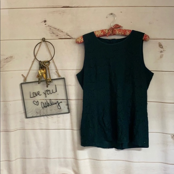 Banana Republic; Forrest Green; Tank Top; Cami; 12 - Picture 3 of 7